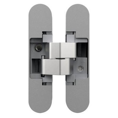 Дверна прихована петля ( врізна ) Anselmi 521 ( AN 150 3D ) до 60 кг 014 Хром матовий 11.0006.01 фото