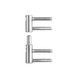 Дверная штыревая ( бочковая ) петля Otlav EXACTA D16 CF495160H502-CG495160H502 Оцинкованая 15.0008.01 фото 1