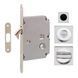 Дверна ручка купе для розсувних дверей Fimet 3667R+LOCK+MQ F04 Хром полірований 03.0056.01 фото