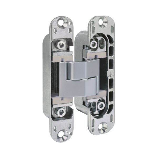 Дверна прихована петля ( врізна ) AGB Eclipse 3.1 34 Хром матовий 12.0005.01 фото