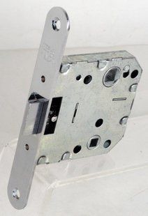 Дверной механизм ( замок ) для межкомнатных дверей RDA 258 WC Хром полированный 23.0041.01 фото